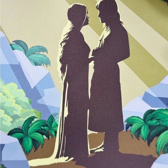 Lord Of The Rings (LOTR) Rivendell Loungefly Mini Backpack BAM EXCLUSIVE - NWT - Picture 5 of 7